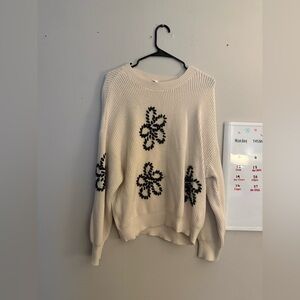 Cyrus floral sweater